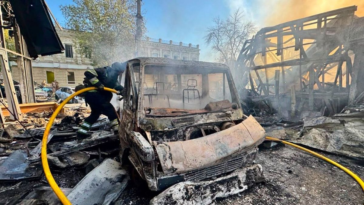 Павлоград, удар по центру міста і ТЦ Гулівер сьогодні 10 вересня