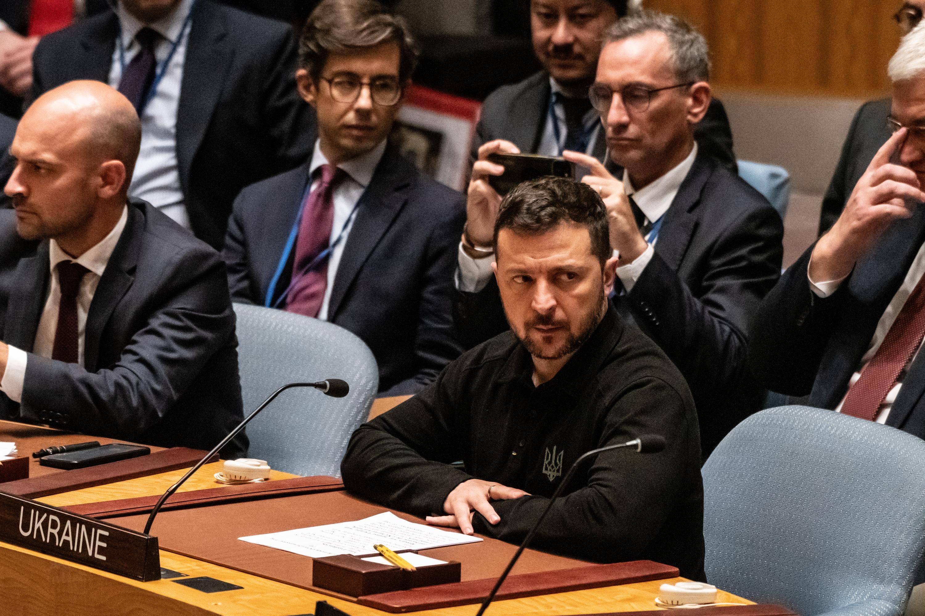 Президент Украины Владимир Зеленский в ООН