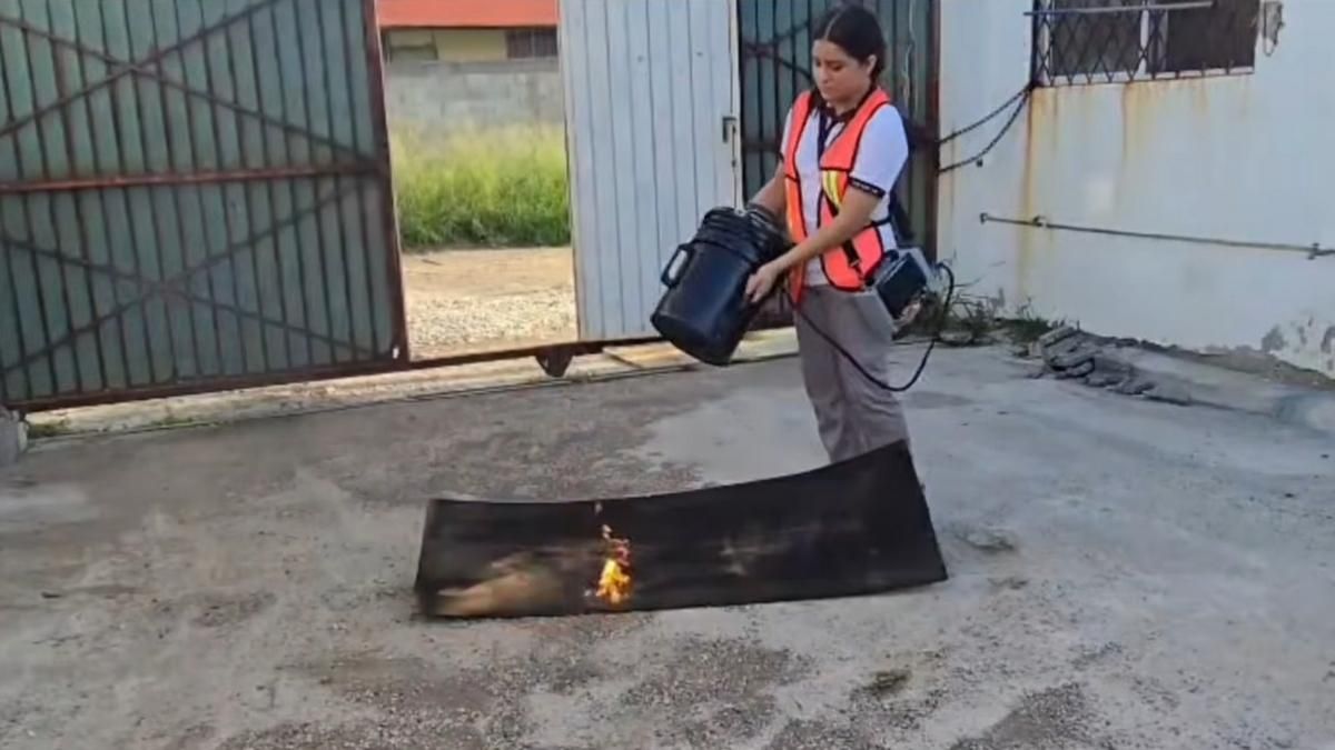 16-річна школярка створила пристрій, який гасить полум'я за допомогою звуку