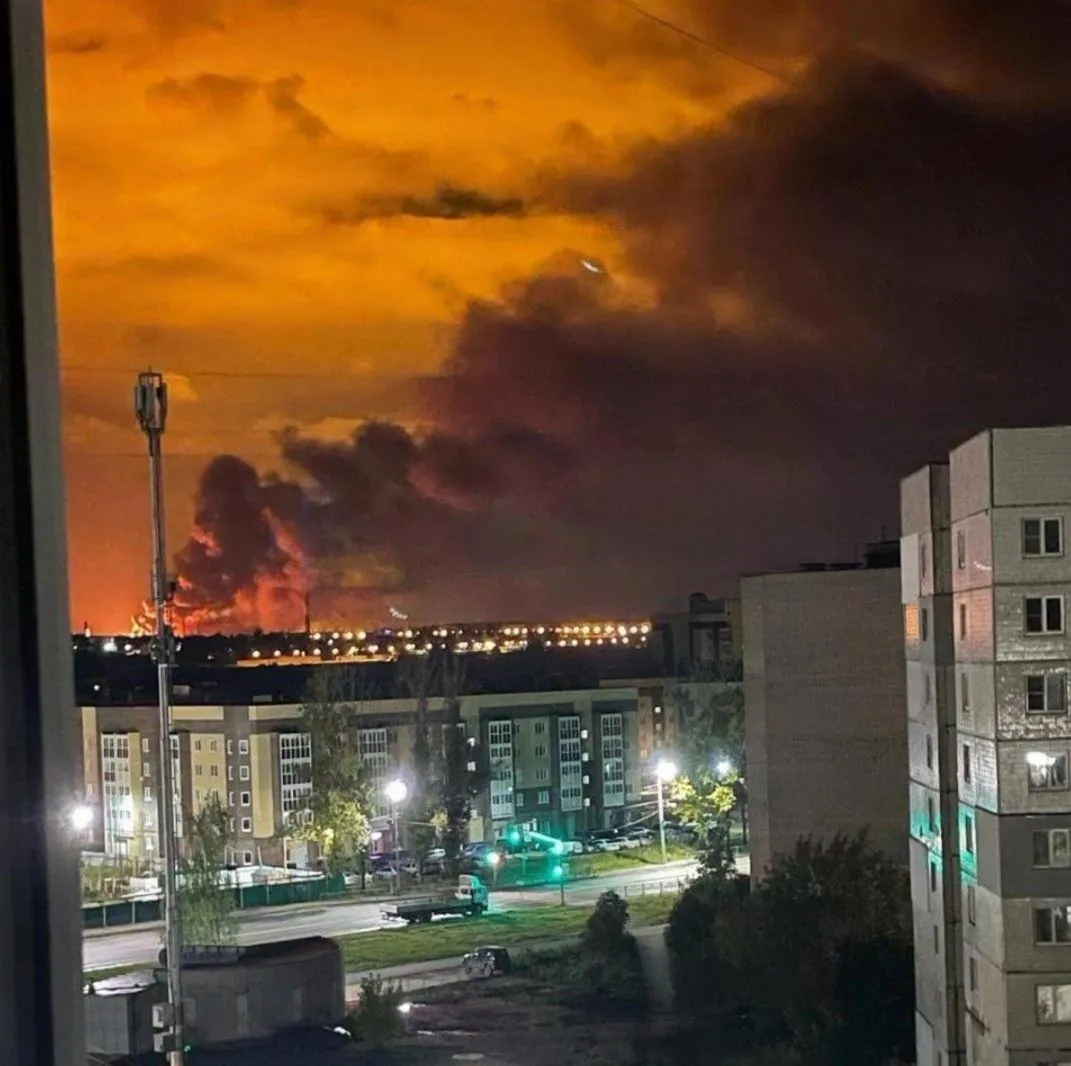 Ярославль, НПЗ, пожежа