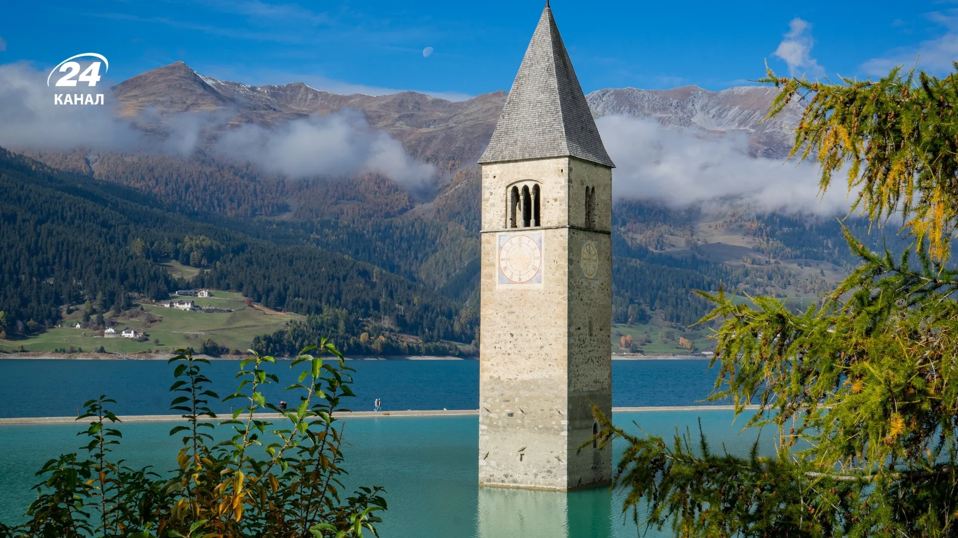 Campanile di Curon / фото Canva