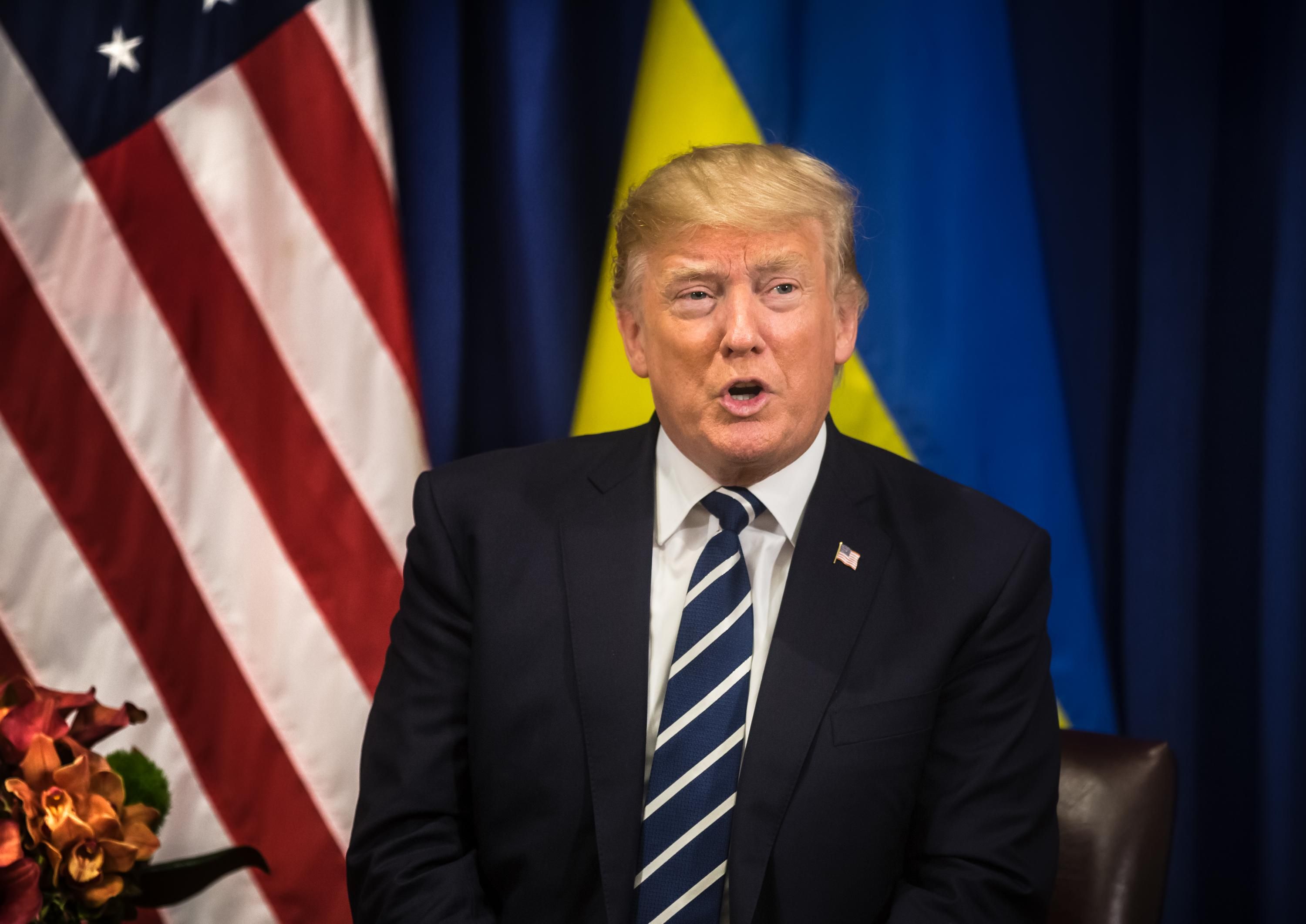 Президент США Дональд Трамп