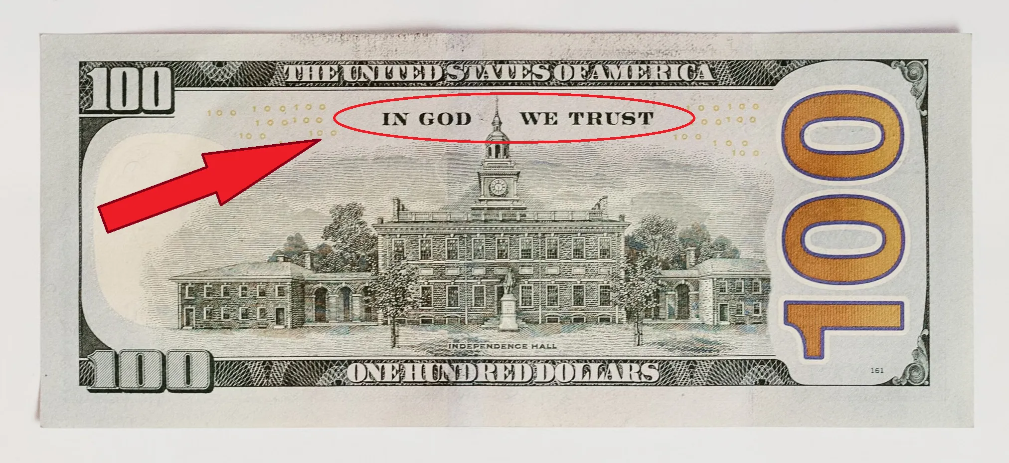 Загадковий напис на доларовій купюрі - що означає In God We Trust