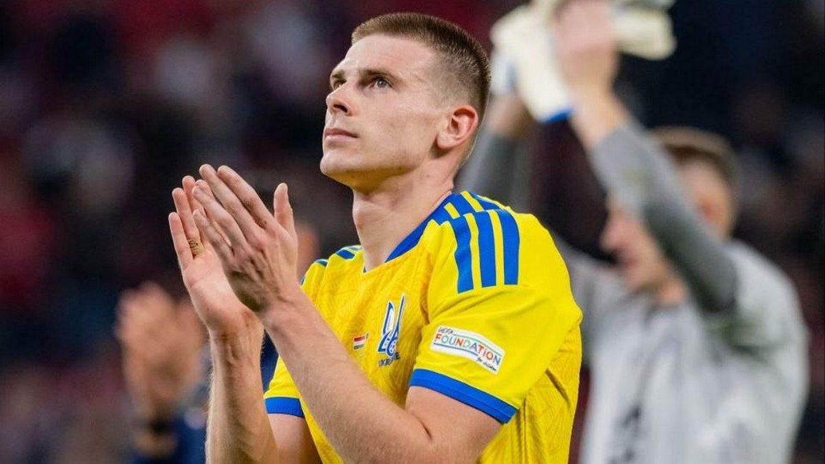 Футболіст збірної України Олег Очеретько