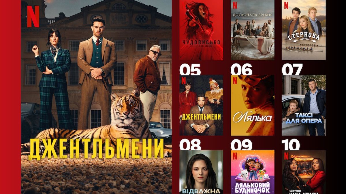 10 найгучніших серіалів на Netflix, які підкорили українців минулого тижня