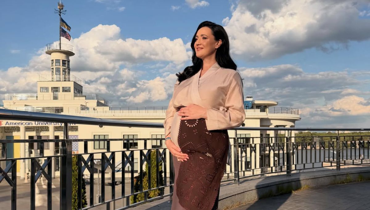 Соломия Витвицкая родила сына