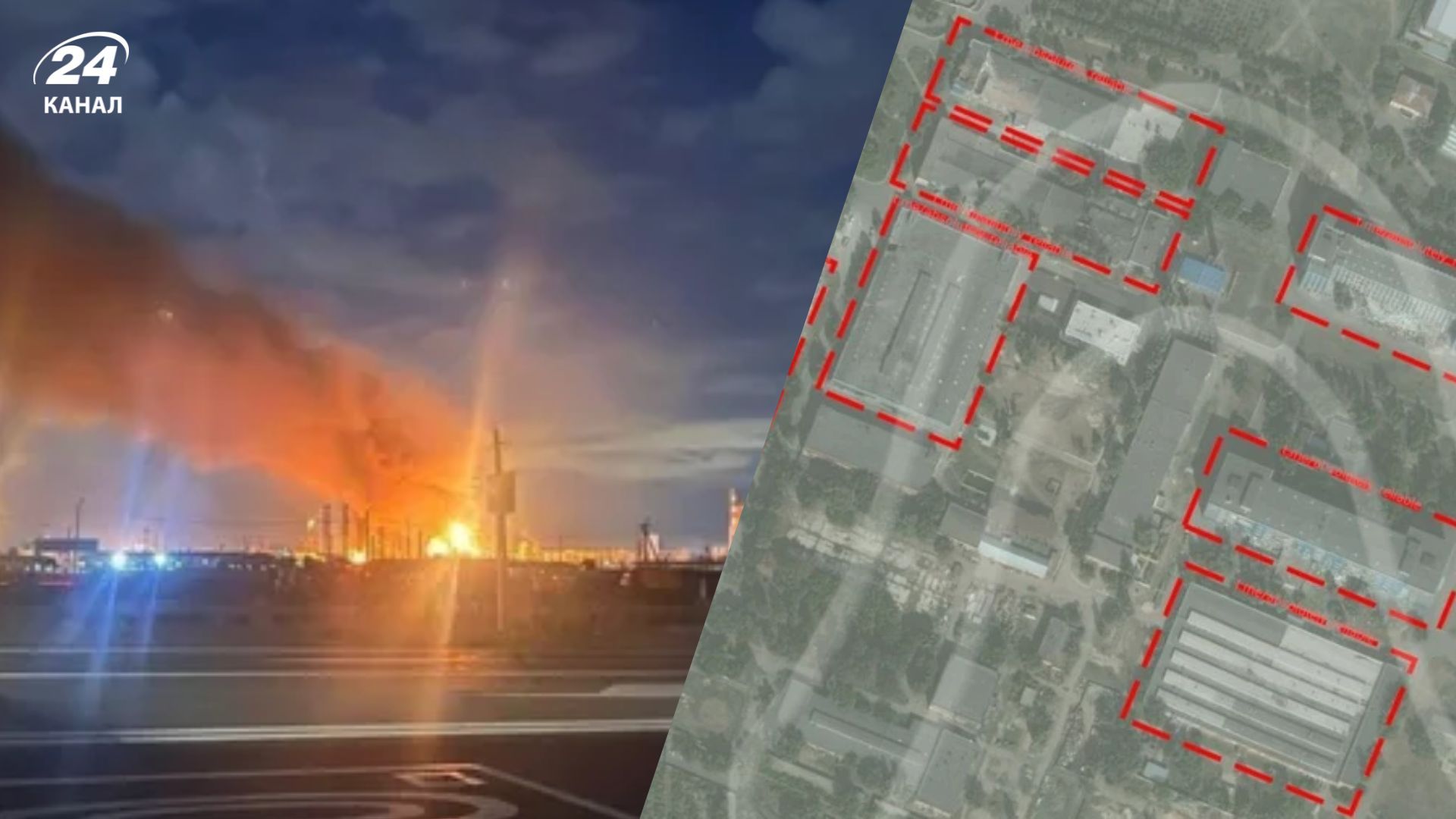 OSINT показал последствия удара по заводу в Азове OSINT показал последствия удара по заводу в Азове