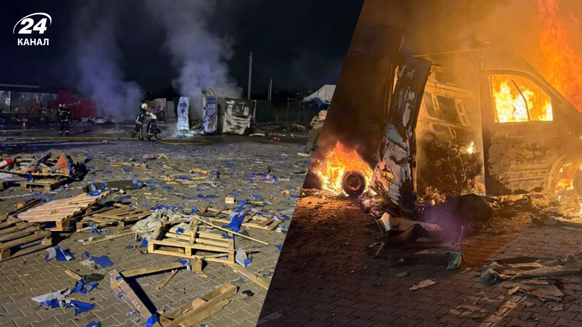 Росіяни вдарили по ринку "Столичний" під Києвом