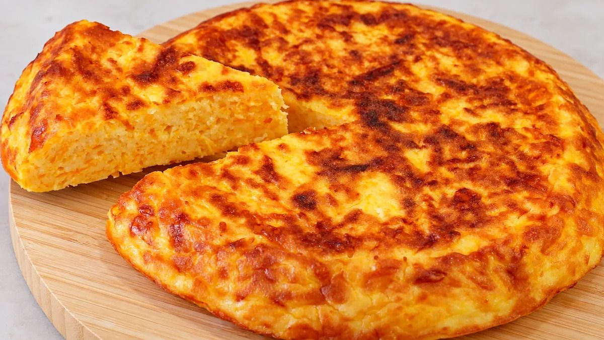 Быстрый пирог из тыквы 
