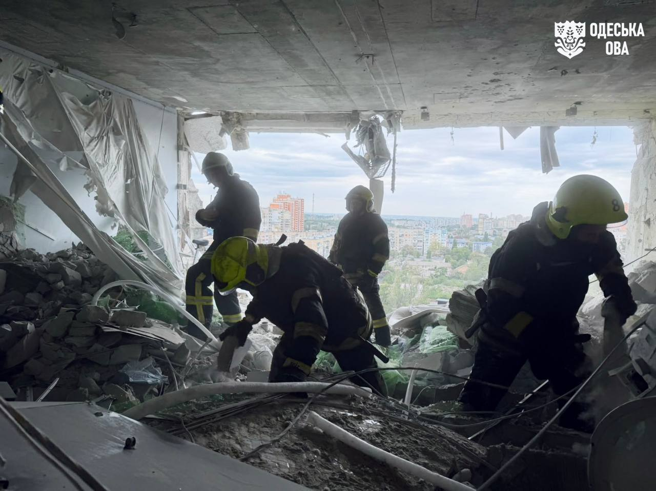 Росія атакувала Одесу: пошкоджень зазнала багатоповерхівка