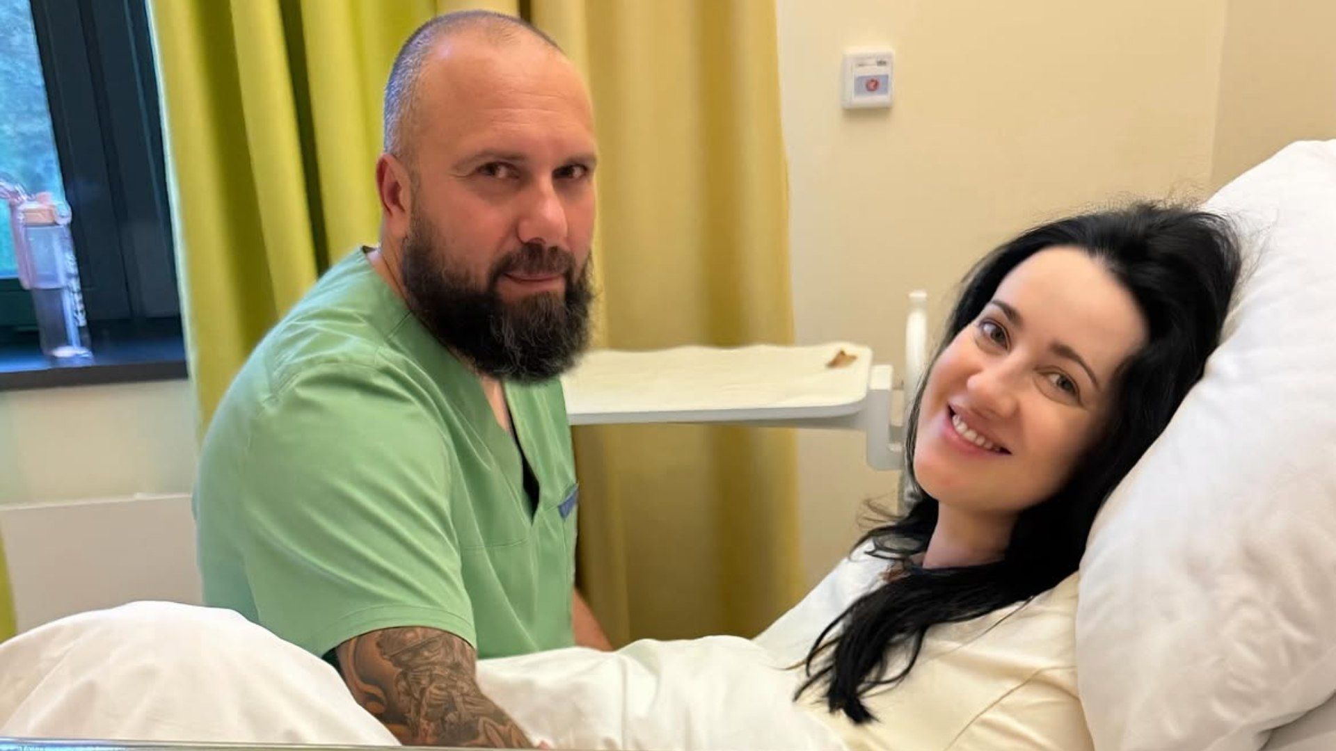Соломія Вітвіцька з чоловіком Соломія Вітвіцька з чоловіком