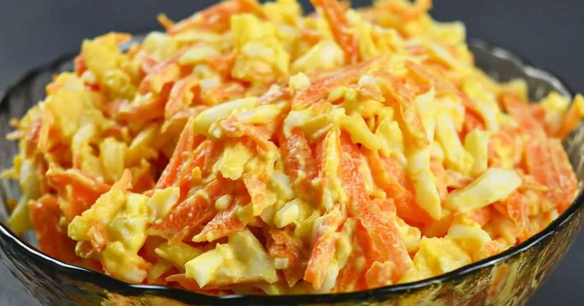 Бюджетный салат на каждый день