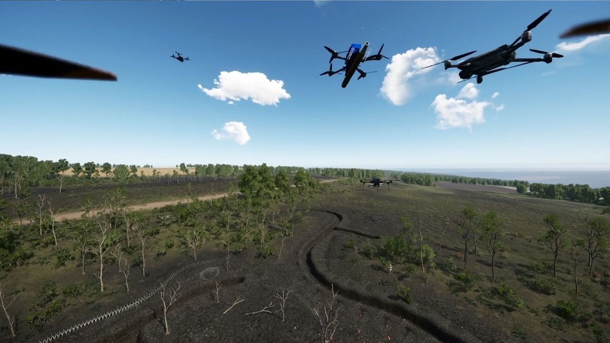 Как это было глазами FPV-пилота: операцию Паутина перенесли в симулятор