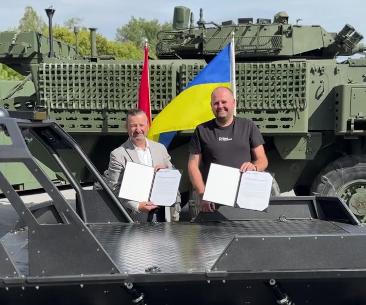 General Dynamics готує спільне виробництво українських наземних роботів Ratel - Military 24 General Dynamics готує спільне виробництво українських наземних роботів Ratel - Military 24