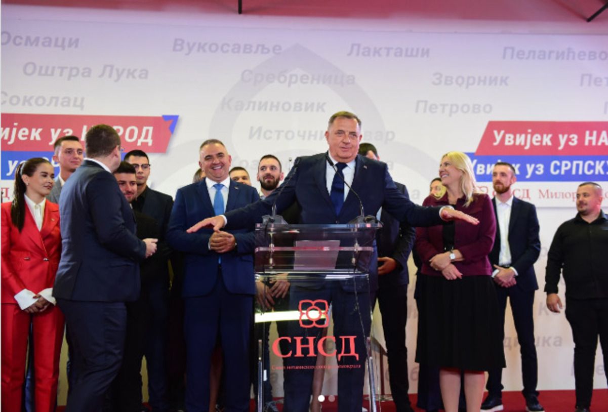 Партия пророссийского политика Милорада Додика побеждает на выборах в сербской автономии Боснии Партия пророссийского политика Милорада Додика побеждает на выборах в сербской автономии Боснии