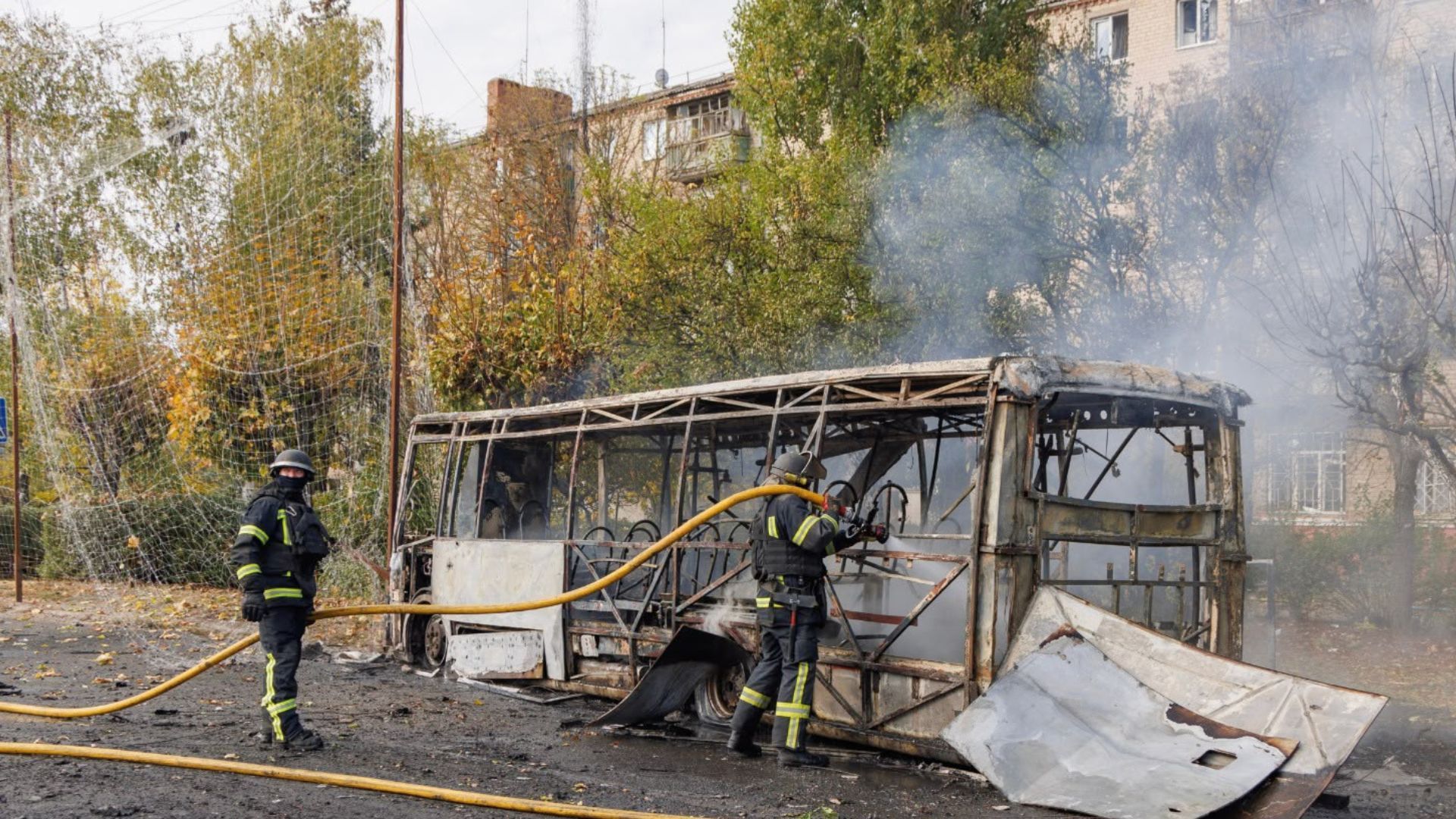 Краматорськ удар по автобусу