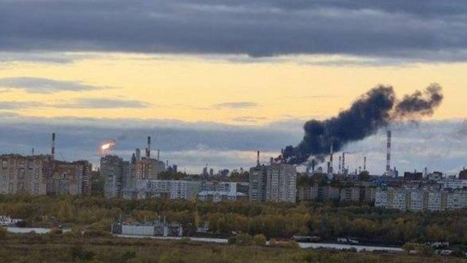 Украина нанесла удар по Омскому НПЗ