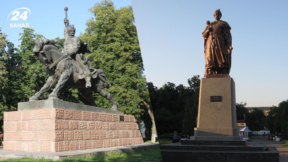 Памятники Богдану Хмельницкому