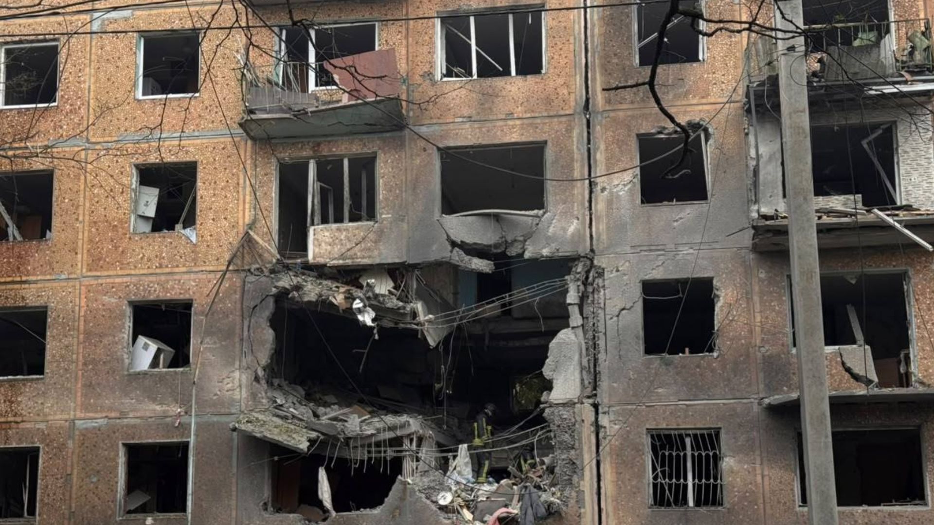 Удар по Запорожью 10 октября