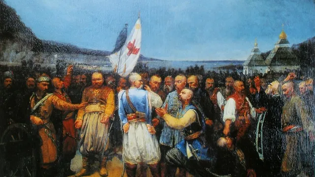 Картина Последняя Рада на Сечи Картина Последняя Рада на Сечи