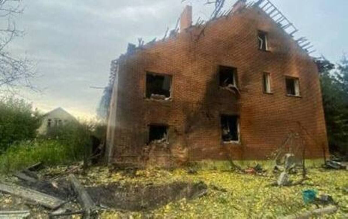 Київ атакували реактивні БпЛА: у парку в Солом'янському районі зафіксували падіння уламків