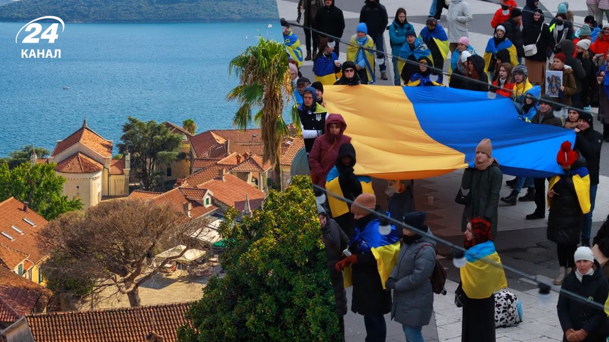 Обмеження захисту для українців у Чорногорії