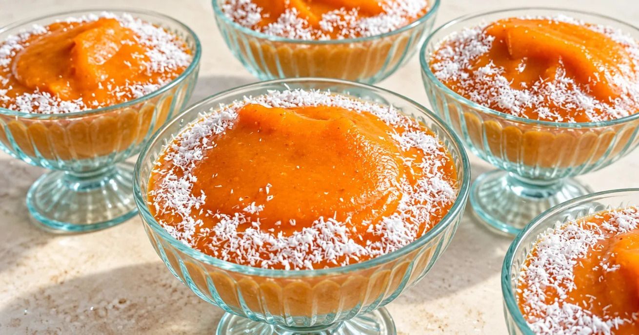 Нежный десерт из тыквы и яблока Нежный десерт из тыквы и яблока