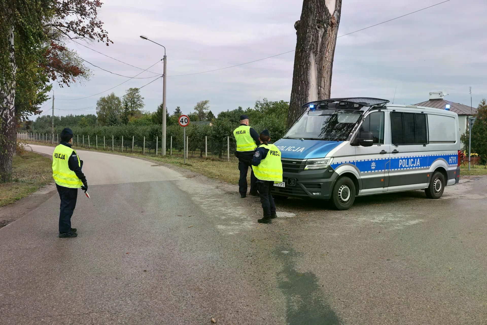 Підпал термінала Starlink у Польщі Підпал термінала Starlink у Польщі