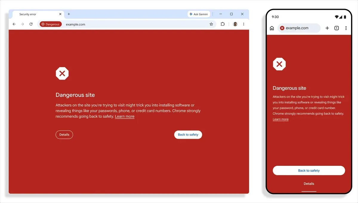 Режим посиленого захисту в Chrome Режим посиленого захисту в Chrome