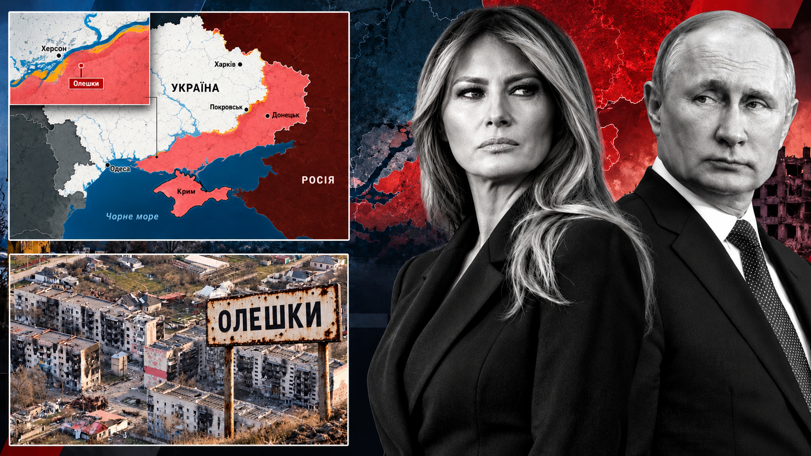 Может ли перемирие в Олешках стать началом большого прекращения огня: что известно о переговорах под эгидой Мелании Трамп