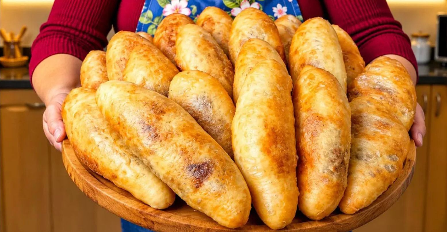 Те самые огромные жареные пирожки