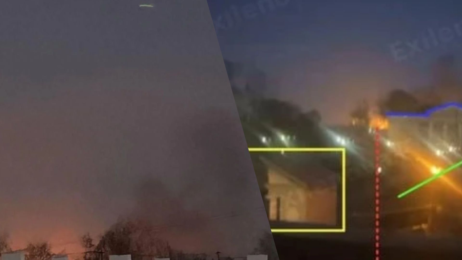 Російський Новомосковськ під ударом: там палає хімзавод "Азот"