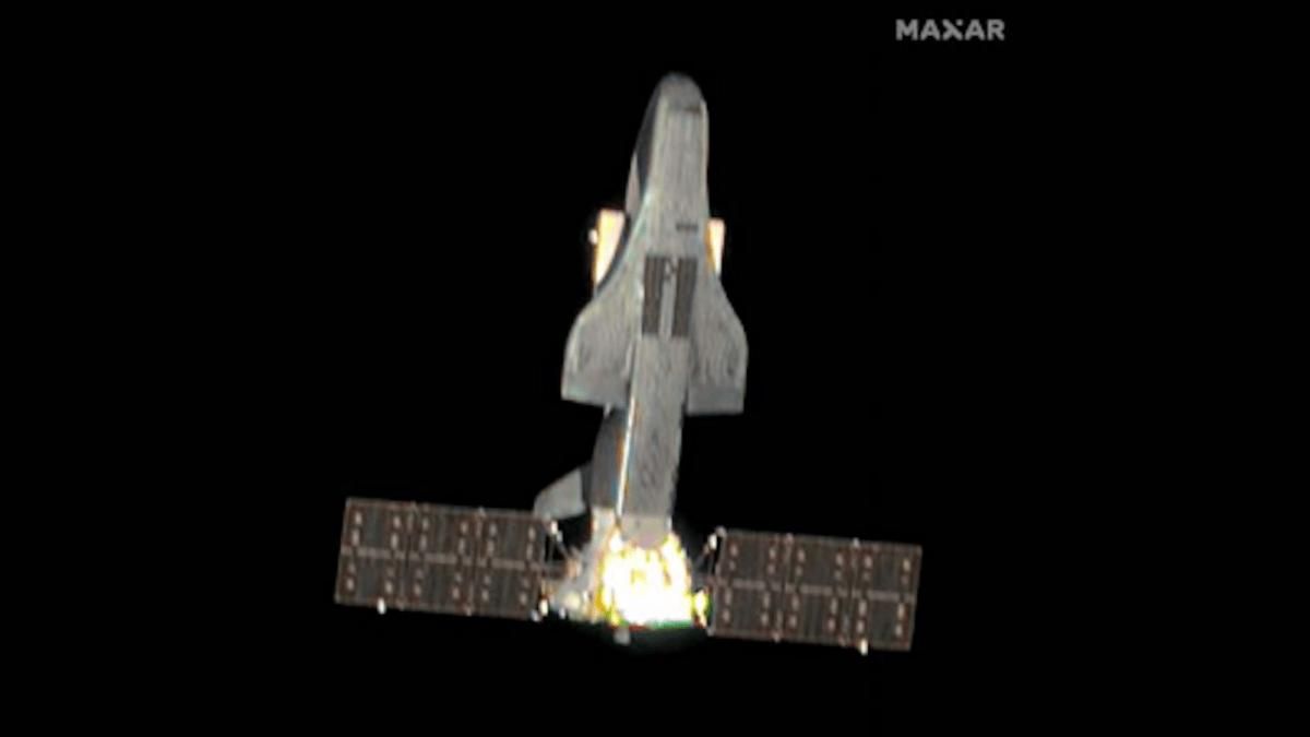 Розвідка США вперше чітко показала секретний космічний літак Китаю