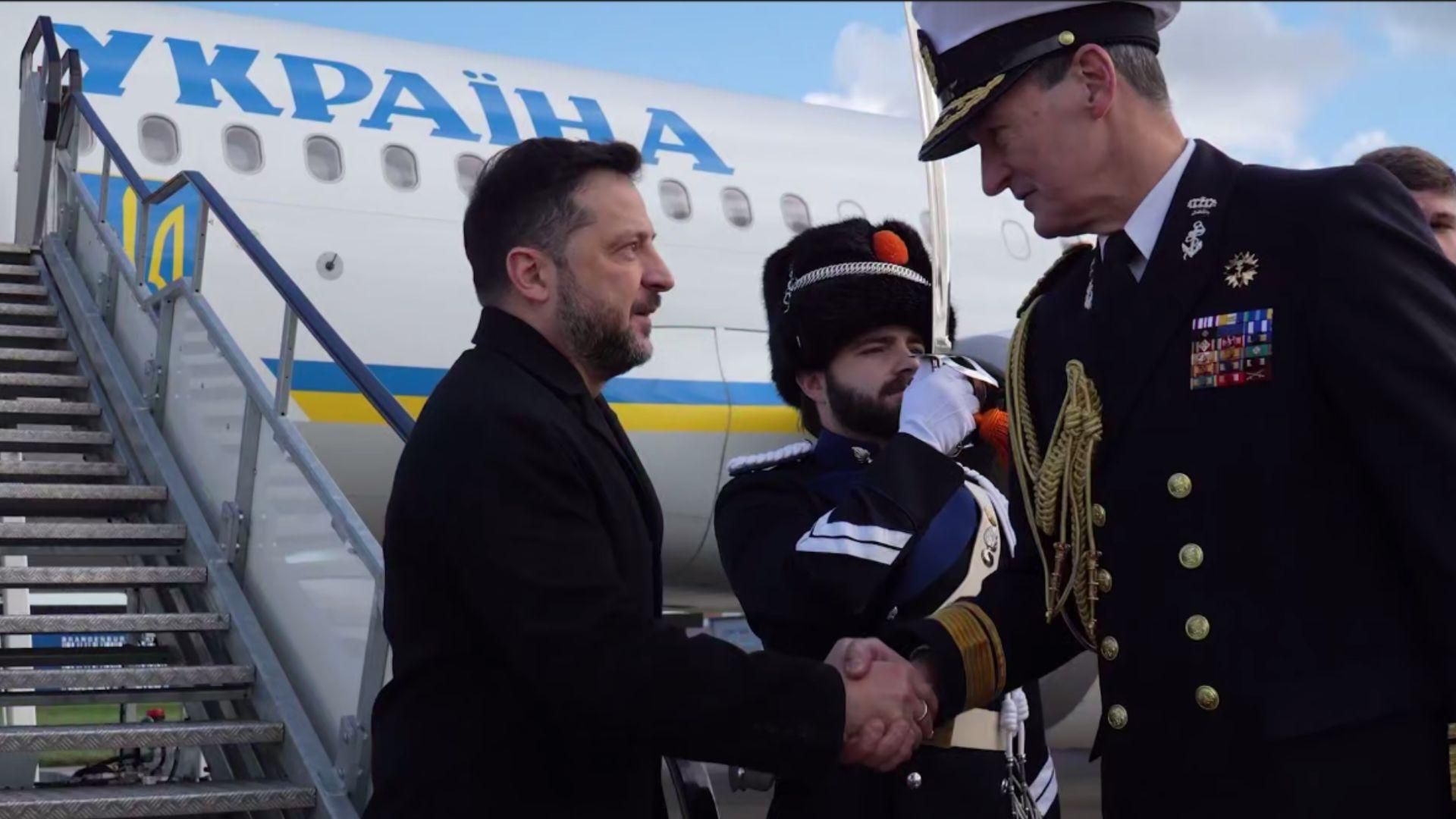 Зеленский в Нидерландах