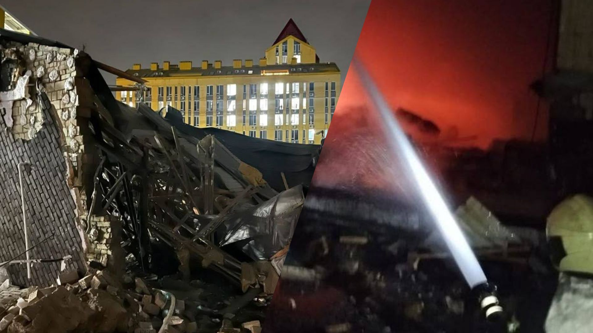 Россияне нанесли ракетный удар по Киеву: в двух районах вспыхнули пожары, есть погибший