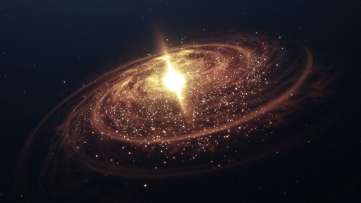 Космічний телескоп Hubble побачив "котячий хвіст" у системі Бета Живописця