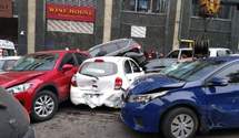 Це мотлох, а не машина, – свідки про аварію з краном у Києві