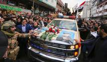 Похороны иранского генерала Сулеймани в Ираке: фото и видео