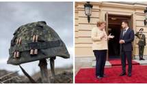 Гибель военного на Донбассе, встреча Зеленского с Меркель: главные новости 22 августа