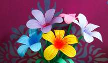 Креативим вместе с детьми: как создать интересные цветы из цветной бумаги