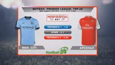 Матч дня:"Манчестер Сіті" - "Арсенал"
