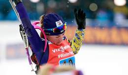 Не витримала холоду: Семеренко достроково закінчила гонку на Олімпіаді