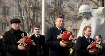 Президент почтил память жертв голодоморов и тоталитаризма в Украине