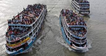 У Бангладеш затонув пором, який перевозив понад 100 пасажирів 