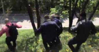 Видео дня. Симоненко в кефире удрал в кусты
