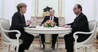 Меркель та Олланд вперше за два місяці зателефонували Путіну