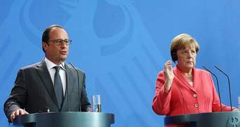 Стало відомо, про що Меркель та Олланд попросили Путіна