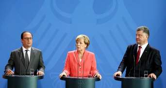 Порошенко, Меркель і Олланд порадилися перед зустріччю з Путіним 