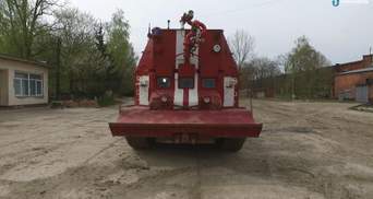 "Укроборонпром" передав до Калинівки пожежний танк