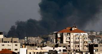 Израиль начал мощные обстрелы позиций ХАМАС в секторе Газа